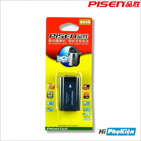 Pin Pisen D54S - Pin máy quay Panasonic